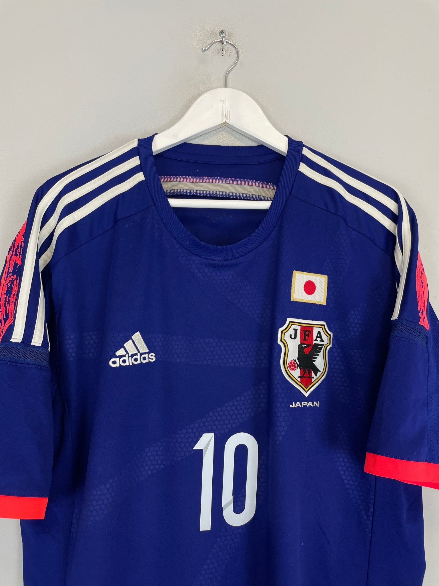 Shop 2013/14 JAPAN KAGAWA #10 HOME SHIRT (XL) ADIDAS, classic football shirts, vintage football shirts & retro soccer jerseys at Cult Kits