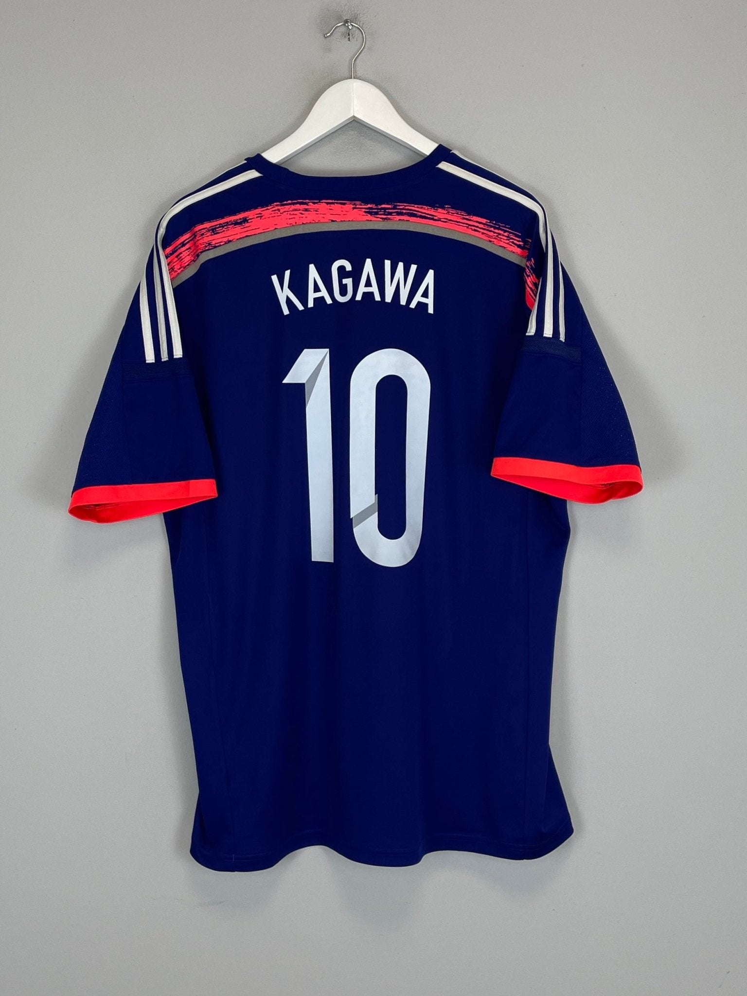 Shop 2013/14 JAPAN KAGAWA #10 HOME SHIRT (XL) ADIDAS, classic football shirts, vintage football shirts & retro soccer jerseys at Cult Kits
