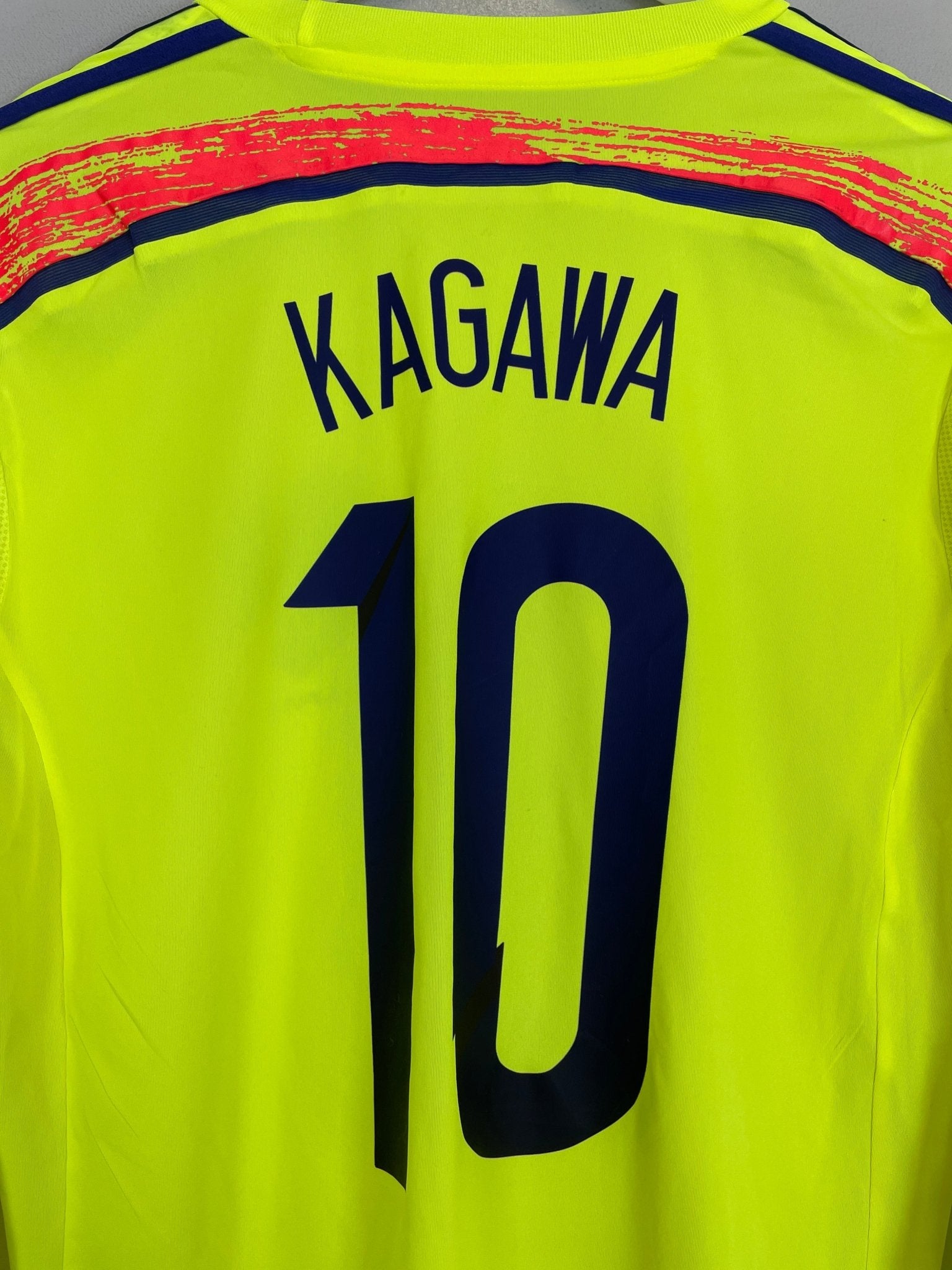 Shop 2013/14 JAPAN KAGAWA #10 *PLAYER ISSUE* L/S AWAY SHIRT (L) ADIDAS, classic football shirts, vintage football shirts & retro soccer jerseys at Cult Kits