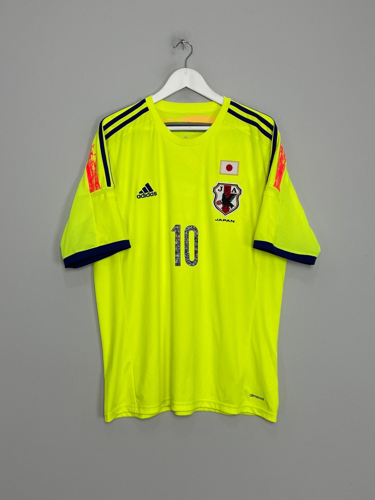 Shop 2013/14 JAPAN TSUBASA #10 AWAY SHIRT (XL) ADIDAS, classic football shirts, vintage football shirts & retro soccer jerseys at Cult Kits