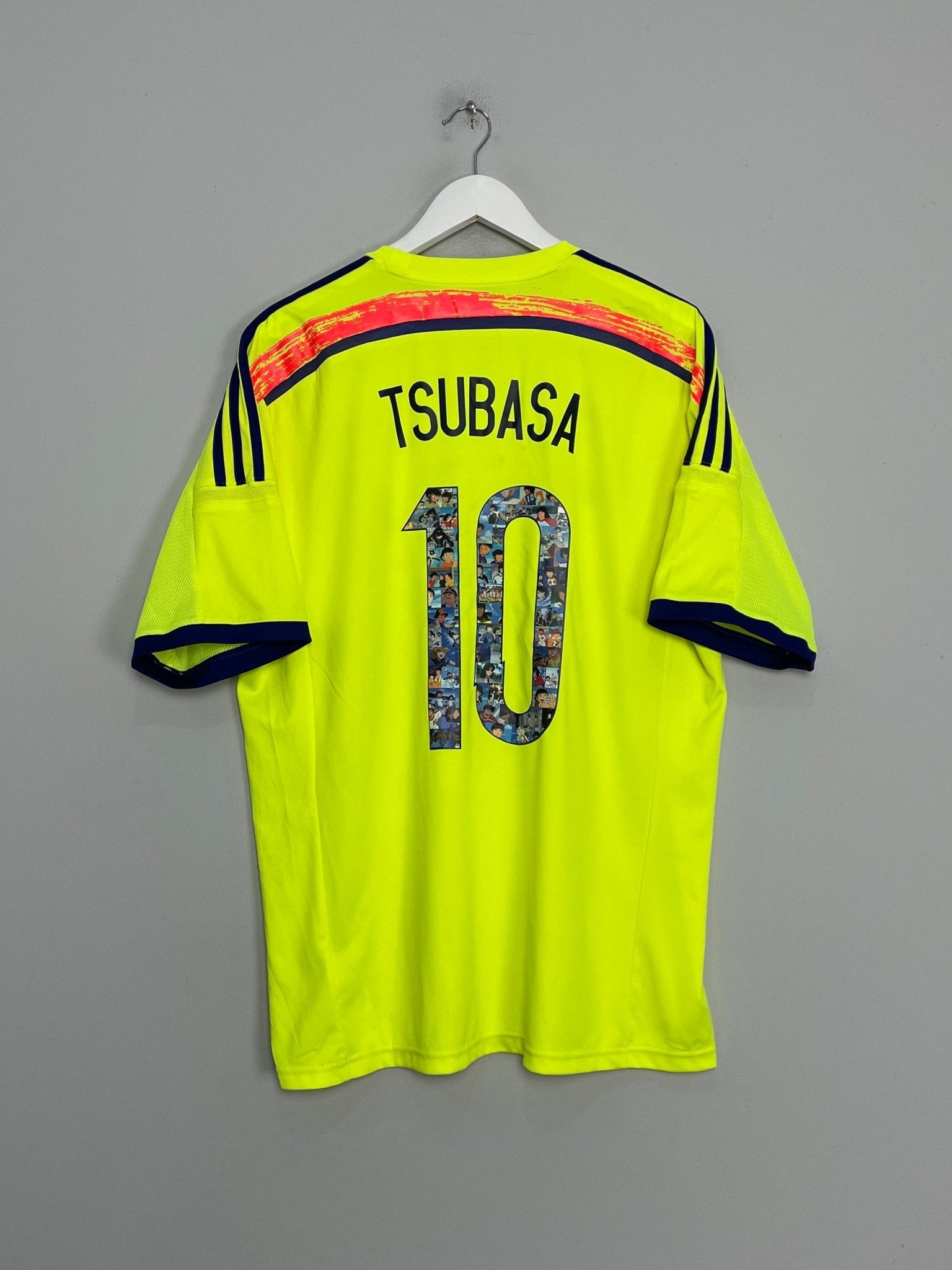 Shop 2013/14 JAPAN TSUBASA #10 AWAY SHIRT (XL) ADIDAS, classic football shirts, vintage football shirts & retro soccer jerseys at Cult Kits