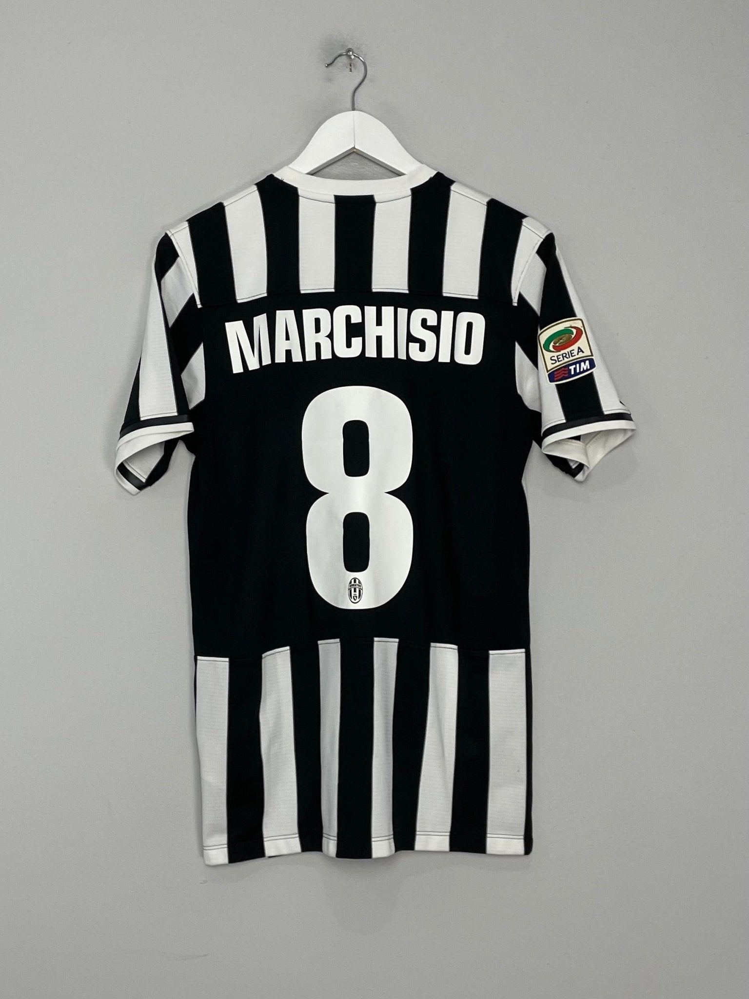 Shop 2013/14 JUVENTUS MARCHISIO #8 HOME SHIRT (M) NIKE, classic football shirts, vintage football shirts & retro soccer jerseys at Cult Kits