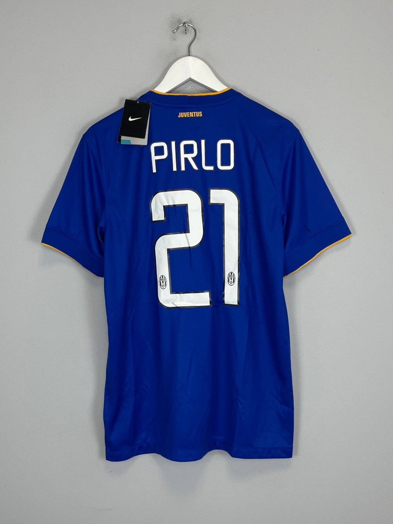 Shop 2013/14 JUVENTUS PIRLO #21 *BNWT* AWAY SHIRT (M) NIKE, classic football shirts, vintage football shirts & retro soccer jerseys at Cult Kits