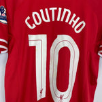 2013/14 LIVERPOOL COUTINHO 10 HOME SHIRT (S) WARRIOR - Cult Kits - Small - Buy Vintage Football Shirts, Authentic Retro Football Shirts For Sale, Classic Football Shirts & Soccer Jersey