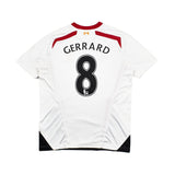 Buy 2013/14 Liverpool Gerrard 8 Away Shirt (L) Warrior ~ Free worldwide shipping ~ Authentic Vintage Football Shirts from Cult Kits