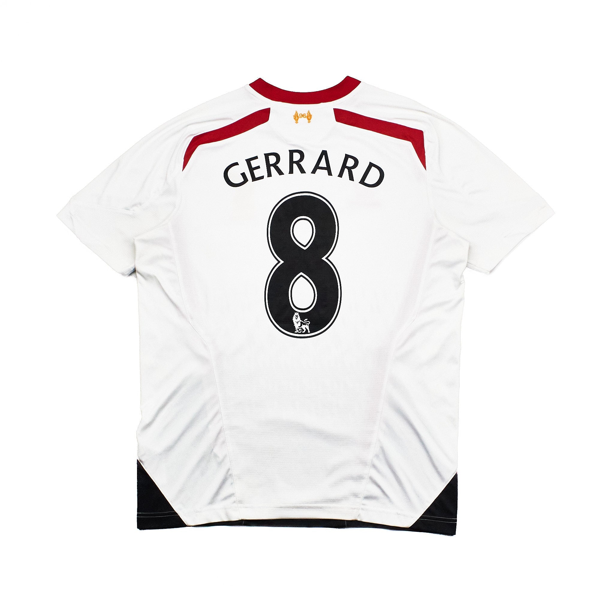 Buy 2013/14 Liverpool Gerrard 8 Away Shirt (L) Warrior ~ Free worldwide shipping ~ Authentic Vintage Football Shirts from Cult Kits