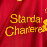 Shop 2013/14 LIVERPOOL GERRARD #8 L/S HOME SHIRT (XL) WARRIOR, classic football shirts, vintage football shirts & retro soccer jerseys at Cult Kits