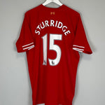 2013/14 LIVERPOOL STURRIDGE 15 HOME SHIRT (XL) WARRIOR - Cult Kits - XL - Buy Vintage Football Shirts, Authentic Retro Football Shirts For Sale, Classic Football Shirts & Soccer Jersey