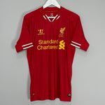 Shop 2013/14 LIVERPOOL SUAREZ #7 HOME SHIRT (M) WARRIOR, classic football shirts, vintage football shirts & retro soccer jerseys at Cult Kits