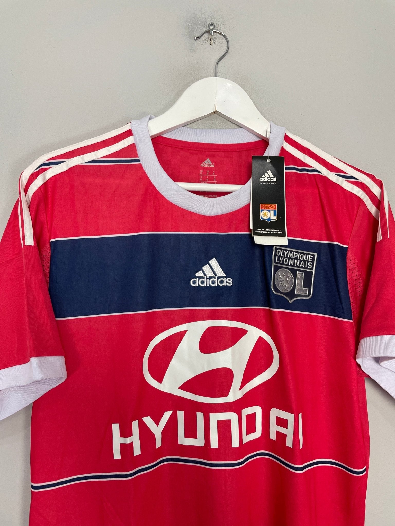 Shop 2013/14 LYON *BNWT* AWAY SHIRT (M) ADIDAS, classic football shirts, vintage football shirts & retro soccer jerseys at Cult Kits