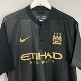 Shop 2013/14 MANCHESTER CITY AWAY SHIRT (XL) NIKE, classic football shirts, vintage football shirts & retro soccer jerseys at Cult Kits