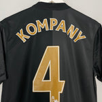 Shop 2013/14 MANCHESTER CITY KOMPANY #4 AWAY SHIRT (M) NIKE, classic football shirts, vintage football shirts & retro soccer jerseys at Cult Kits