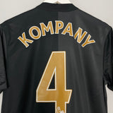 Shop 2013/14 MANCHESTER CITY KOMPANY #4 AWAY SHIRT (M) NIKE, classic football shirts, vintage football shirts & retro soccer jerseys at Cult Kits