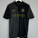 2013/14 MANCHESTER CITY KUN AGUERO 16 AWAY SHIRT (L) NIKE - Cult Kits - Large - Buy Vintage Football Shirts, Authentic Retro Football Shirts For Sale, Classic Football Shirts & Soccer Jersey