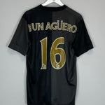 2013/14 MANCHESTER CITY KUN AGUERO 16 AWAY SHIRT (L) NIKE - Cult Kits - Large - Buy Vintage Football Shirts, Authentic Retro Football Shirts For Sale, Classic Football Shirts & Soccer Jersey