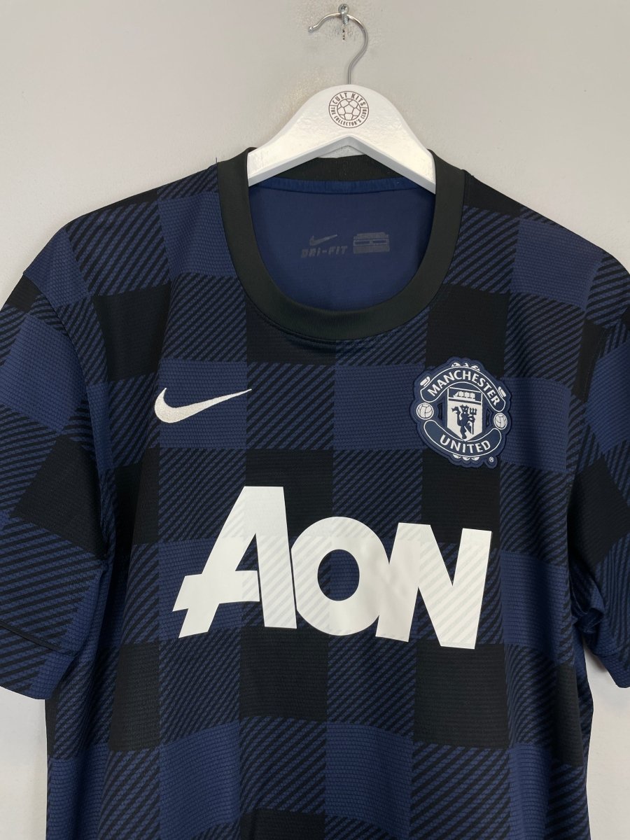 2013/14 MANCHESTER UNITED CHICHARITO 14 AWAY SHIRT (L) NIKE - Cult Kits - Large - Buy Vintage Football Shirts, Authentic Retro Football Shirts For Sale, Classic Football Shirts & Soccer Jersey