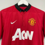 Shop 2013/14 MANCHESTER UNITED ROONEY #10 HOME SHIRT (M) NIKE, classic football shirts, vintage football shirts & retro soccer jerseys at Cult Kits