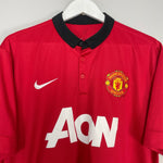 Shop 2013/14 MANCHESTER UNITED ROONEY #10 HOME SHIRT (XL) NIKE, classic football shirts, vintage football shirts & retro soccer jerseys at Cult Kits