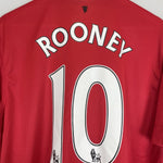 Shop 2013/14 MANCHESTER UNITED ROONEY #10 HOME SHIRT (XL) NIKE, classic football shirts, vintage football shirts & retro soccer jerseys at Cult Kits
