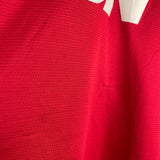 Shop 2013/14 MANCHESTER UNITED VIDIC #15 L/S C/L HOME SHIRT (L) NIKE, classic football shirts, vintage football shirts & retro soccer jerseys at Cult Kits