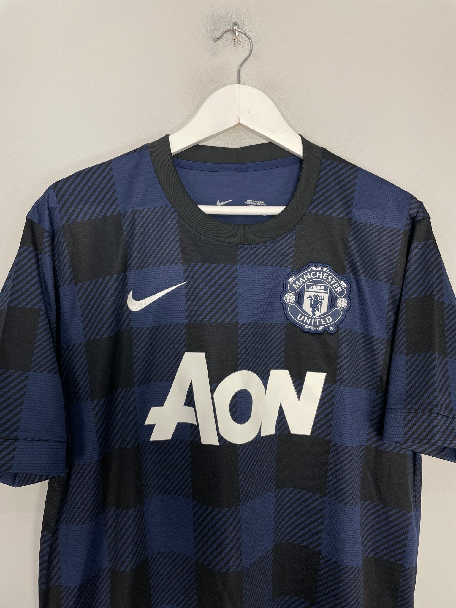 Shop 2013/14 MANCHESTER UNITED V.PERSIE #20 AWAY SHIRT (L) NIKE, classic football shirts, vintage football shirts & retro soccer jerseys at Cult Kits