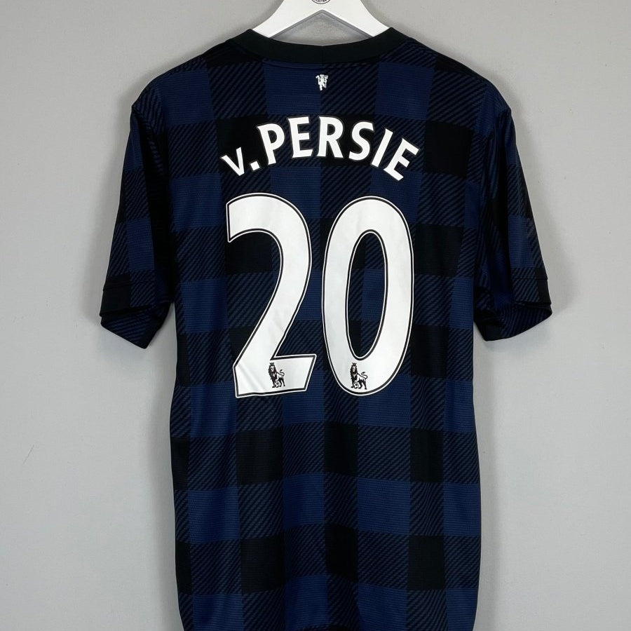 2013/14 MANCHESTER UNITED V.PERSIE 20 AWAY SHIRT (L) NIKE - Cult Kits - Large - Buy Vintage Football Shirts, Authentic Retro Football Shirts For Sale, Classic Football Shirts & Soccer Jersey