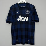Shop 2013/14 MANCHESTER UNITED V.PERSIE #20 AWAY SHIRT (L) NIKE, classic football shirts, vintage football shirts & retro soccer jerseys at Cult Kits