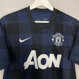 Shop 2013/14 MANCHESTER UNITED V.PERSIE #20 AWAY SHIRT (M) NIKE, classic football shirts, vintage football shirts & retro soccer jerseys at Cult Kits