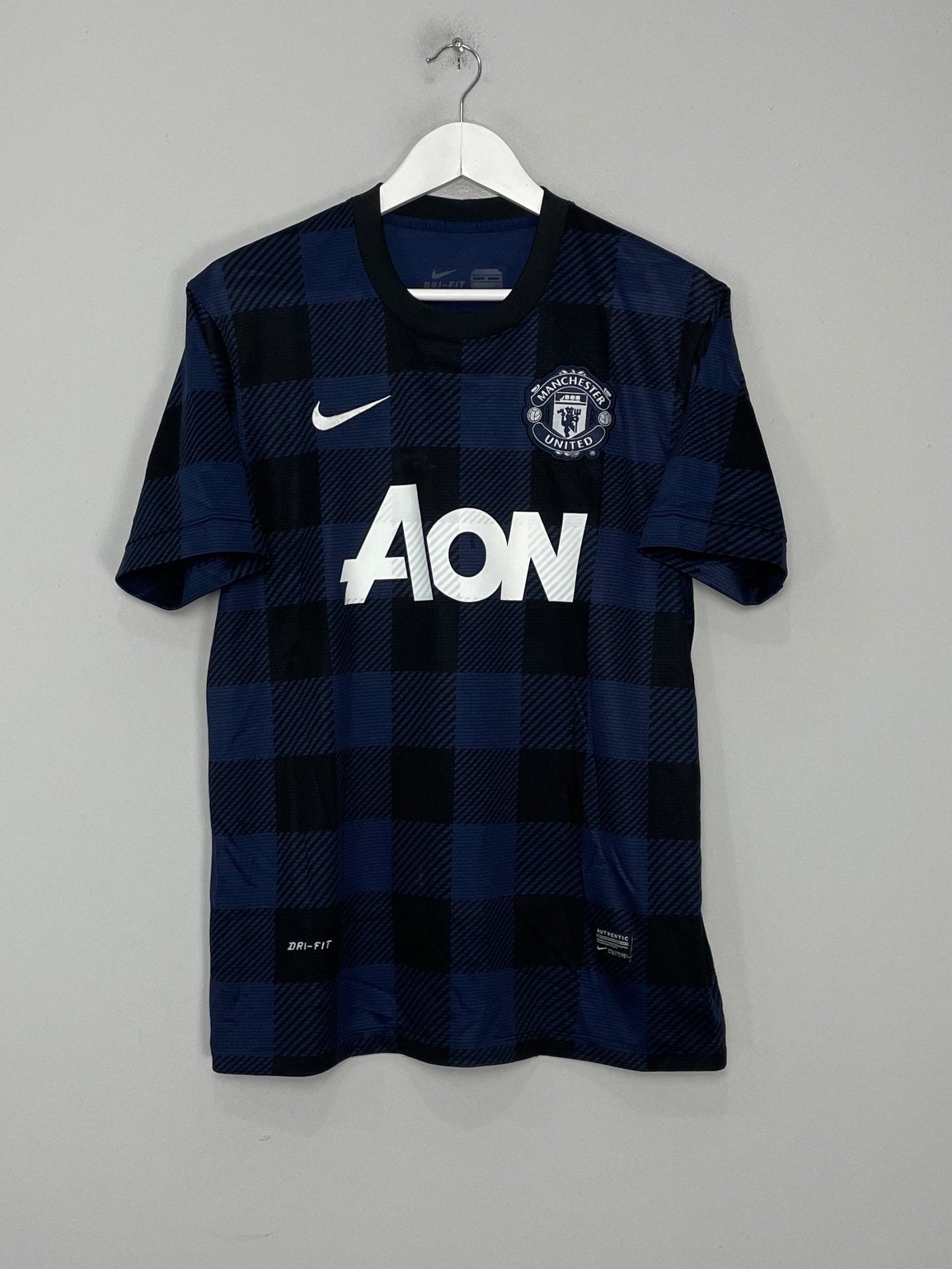 Shop 2013/14 MANCHESTER UNITED V.PERSIE #20 AWAY SHIRT (M) NIKE, classic football shirts, vintage football shirts & retro soccer jerseys at Cult Kits