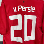 Shop 2013/14 MANCHESTER UNITED V.PERSIE #20 *BNWT* HOME SHIRT (L) NIKE, classic football shirts, vintage football shirts & retro soccer jerseys at Cult Kits