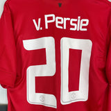 Shop 2013/14 MANCHESTER UNITED V.PERSIE #20 *BNWT* HOME SHIRT (L) NIKE, classic football shirts, vintage football shirts & retro soccer jerseys at Cult Kits