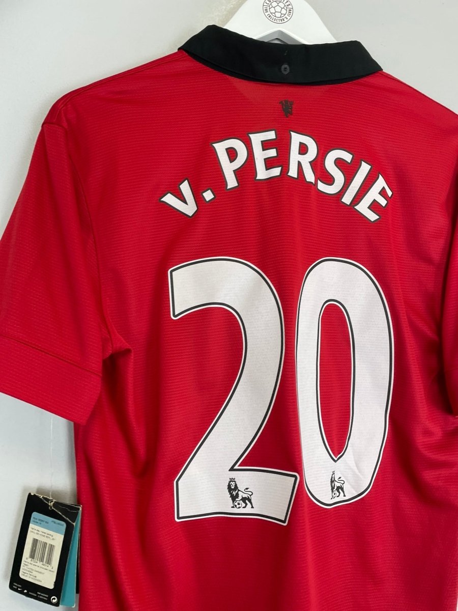 2013/14 MANCHESTER UNITED V.PERSIE 20 *BNWT* HOME SHIRT (M) NIKE - Cult Kits - Medium - Buy Vintage Football Shirts, Authentic Retro Football Shirts For Sale, Classic Football Shirts & Soccer Jersey