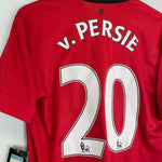 2013/14 MANCHESTER UNITED V.PERSIE 20 *BNWT* HOME SHIRT (M) NIKE - Cult Kits - Medium - Buy Vintage Football Shirts, Authentic Retro Football Shirts For Sale, Classic Football Shirts & Soccer Jersey