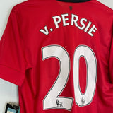 2013/14 MANCHESTER UNITED V.PERSIE 20 *BNWT* HOME SHIRT (M) NIKE - Cult Kits - Medium - Buy Vintage Football Shirts, Authentic Retro Football Shirts For Sale, Classic Football Shirts & Soccer Jersey