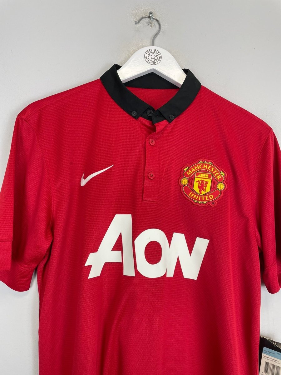 2013/14 MANCHESTER UNITED V.PERSIE 20 *BNWT* HOME SHIRT (M) NIKE - Cult Kits - Medium - Buy Vintage Football Shirts, Authentic Retro Football Shirts For Sale, Classic Football Shirts & Soccer Jersey