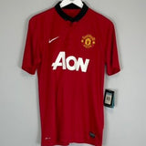 2013/14 MANCHESTER UNITED V.PERSIE 20 *BNWT* HOME SHIRT (M) NIKE - Cult Kits - Medium - Buy Vintage Football Shirts, Authentic Retro Football Shirts For Sale, Classic Football Shirts & Soccer Jersey