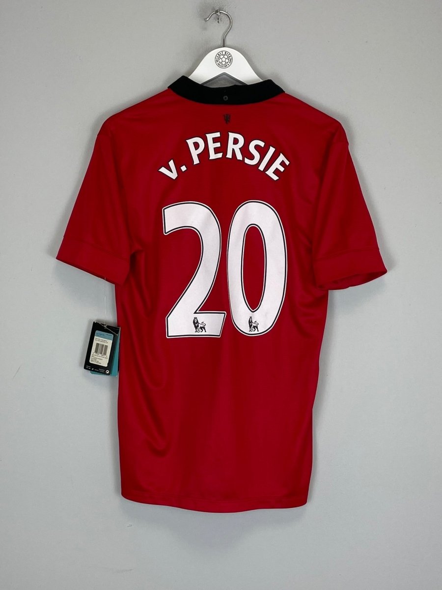 2013/14 MANCHESTER UNITED V.PERSIE 20 *BNWT* HOME SHIRT (M) NIKE - Cult Kits - Medium - Buy Vintage Football Shirts, Authentic Retro Football Shirts For Sale, Classic Football Shirts & Soccer Jersey
