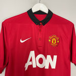 Shop 2013/14 MANCHESTER UNITED V.PERSIE #20 HOME SHIRT (L) NIKE, classic football shirts, vintage football shirts & retro soccer jerseys at Cult Kits