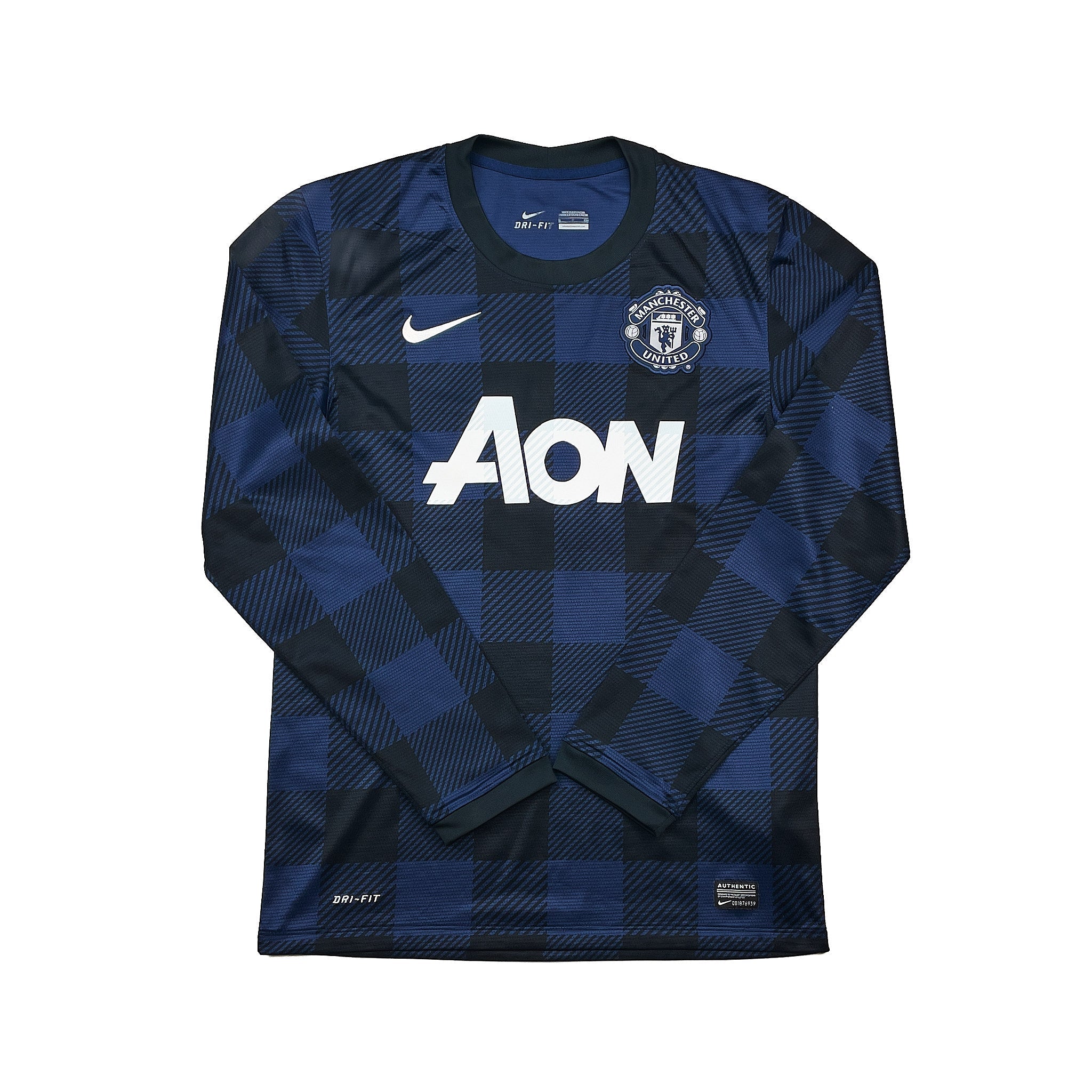 Buy 2013/14 Manchester United V.Persie 20 L/S Away Shirt (S) Nike ~ Free worldwide shipping available ~ Authentic Vintage Football Shirts from Cult Kits