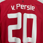 Shop 2013/14 MANCHESTER UNITED V.PERSIE #20 L/S HOME SHIRT (M) NIKE, classic football shirts, vintage football shirts & retro soccer jerseys at Cult Kits