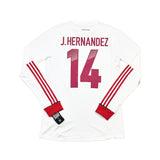 Buy 2013/14 Mexico J.Hernandez 14 *BNWT* Player Issue L/S Away Shirt (M) Adidas ~ Free worldwide shipping available ~ Authentic Vintage Football Shirts from Cult Kits