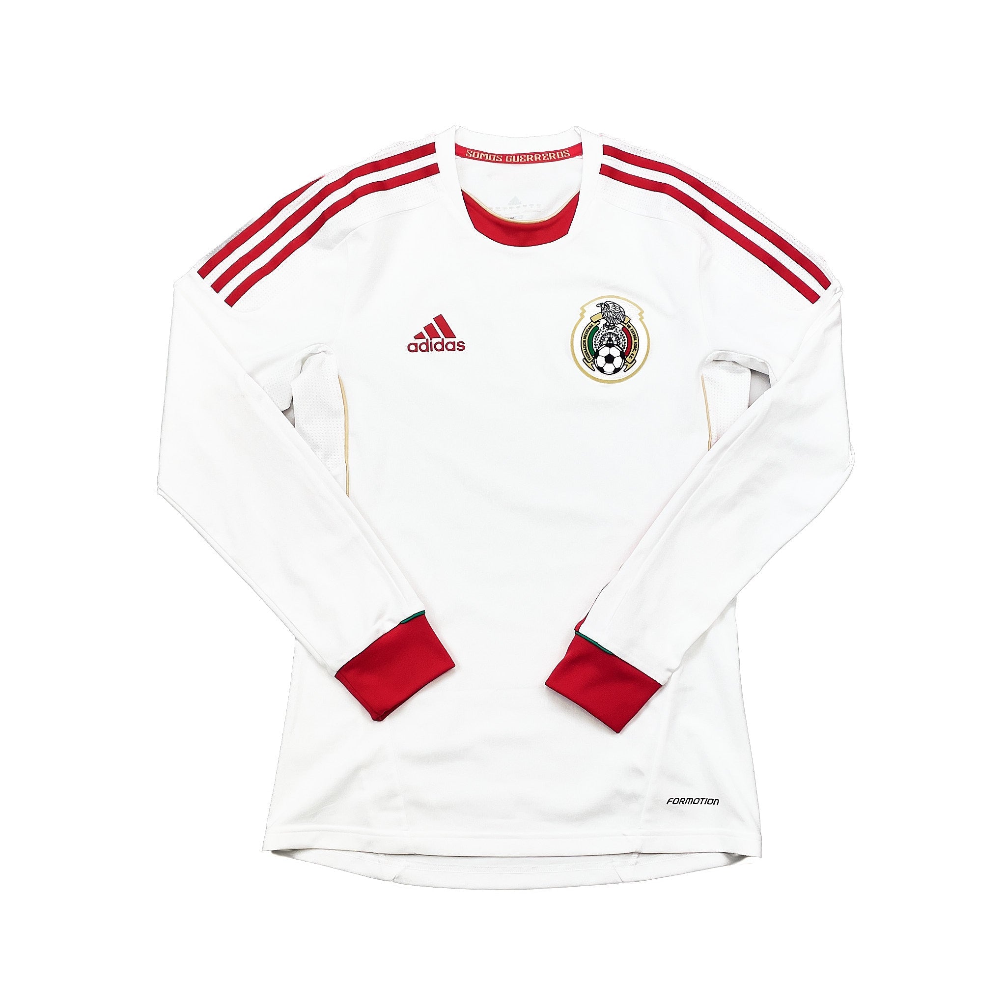 Buy 2013/14 Mexico *Player Issue* L/S Away Shirt (S) Adidas ~ Free worldwide shipping available ~ Authentic Vintage Football Shirts from Cult Kits