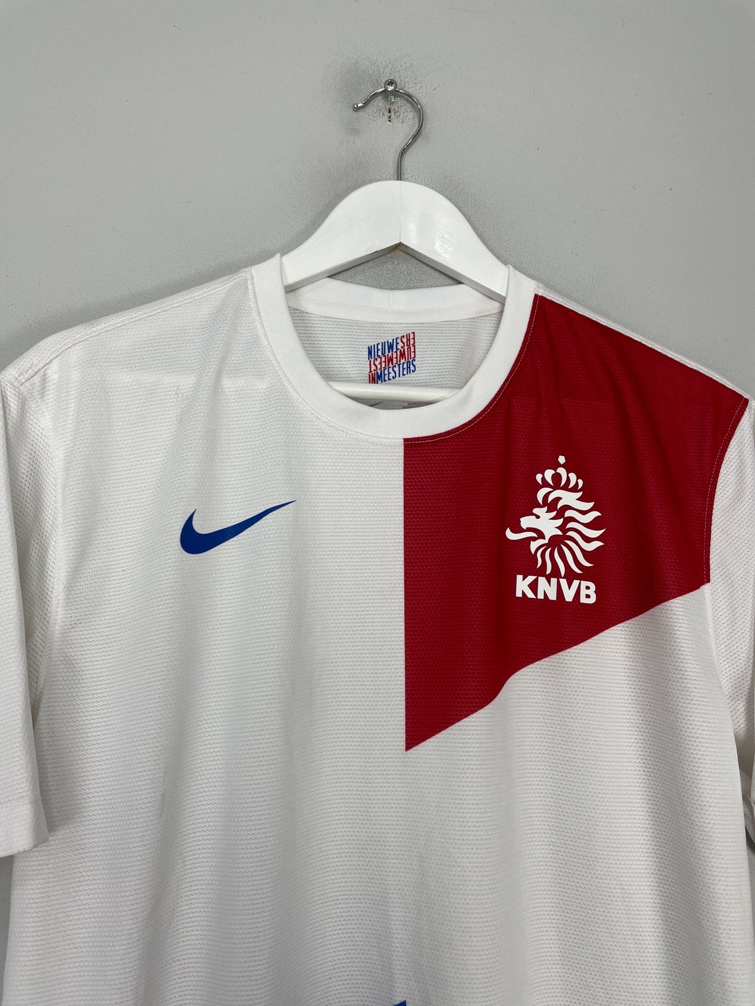 Shop 2013/14 NETHERLANDS AWAY SHIRT (L) NIKE, classic football shirts, vintage football shirts & retro soccer jerseys at Cult Kits