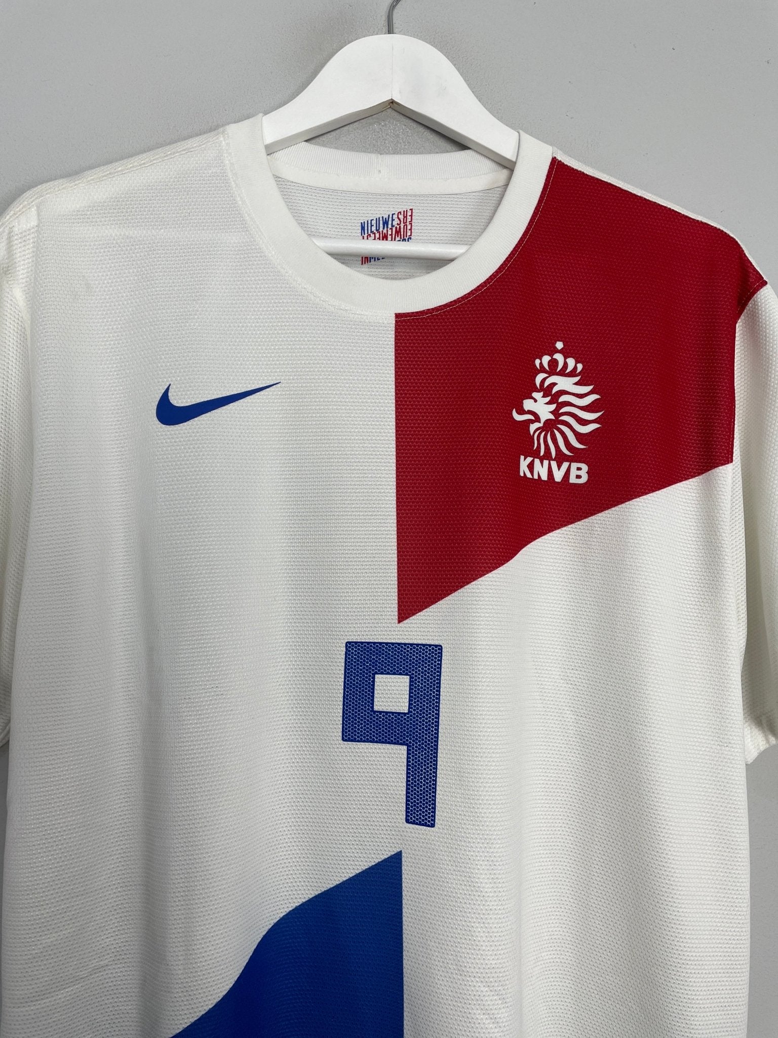 Shop 2013/14 NETHERLANDS V.PERSIE #9 AWAY SHIRT (L) NIKE, classic football shirts, vintage football shirts & retro soccer jerseys at Cult Kits