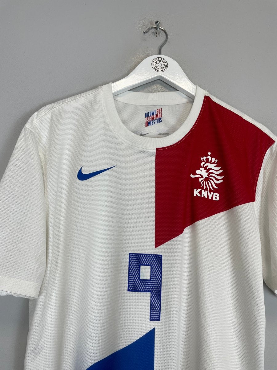 2013/14 NETHERLANDS V.PERSIE 9 AWAY SHIRT (L) NIKE - Cult Kits - Large - Buy Vintage Football Shirts, Authentic Retro Football Shirts For Sale, Classic Football Shirts & Soccer Jersey