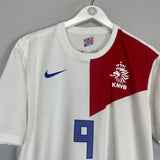 2013/14 NETHERLANDS V.PERSIE 9 AWAY SHIRT (L) NIKE - Cult Kits - Large - Buy Vintage Football Shirts, Authentic Retro Football Shirts For Sale, Classic Football Shirts & Soccer Jersey
