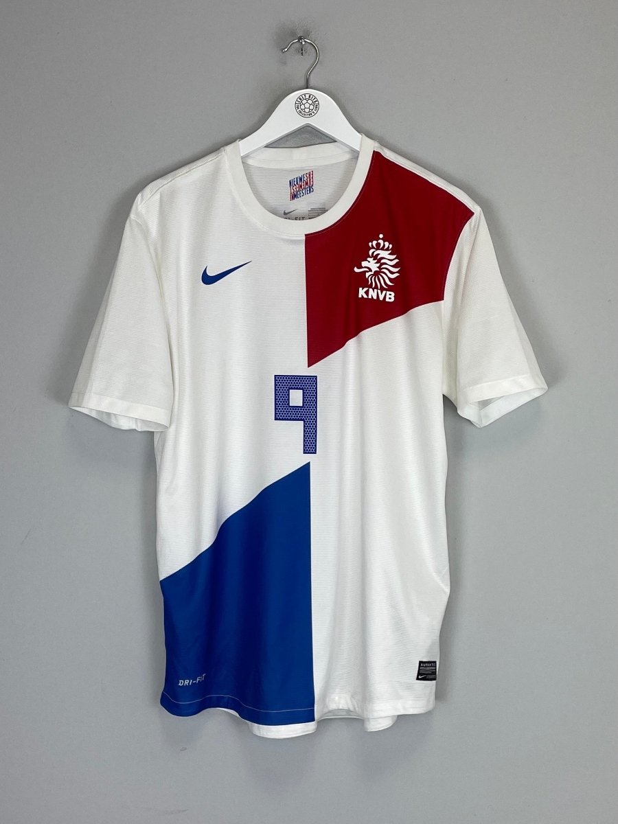 2013/14 NETHERLANDS V.PERSIE 9 AWAY SHIRT (L) NIKE - Cult Kits - Large - Buy Vintage Football Shirts, Authentic Retro Football Shirts For Sale, Classic Football Shirts & Soccer Jersey