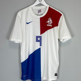 2013/14 NETHERLANDS V.PERSIE 9 AWAY SHIRT (L) NIKE - Cult Kits - Large - Buy Vintage Football Shirts, Authentic Retro Football Shirts For Sale, Classic Football Shirts & Soccer Jersey