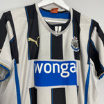 Shop 2013/14 NEWCASTLE UNITED HOME SHIRT (L) PUMA, classic football shirts, vintage football shirts & retro soccer jerseys at Cult Kits