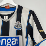 Shop 2013/14 NEWCASTLE UNITED HOME SHIRT (L) PUMA, classic football shirts, vintage football shirts & retro soccer jerseys at Cult Kits